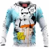Sci-Fi Fleece-Hoodie, Star Wars Fleece-Hoodie, Stormtrooper Fleece-Hoodie