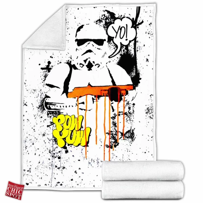 Stormtrooper Fleece Blanket