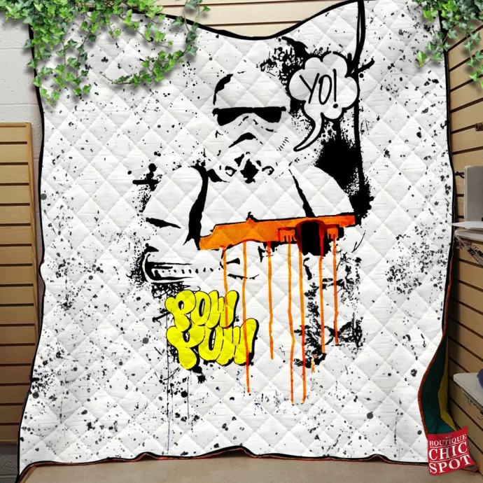 Stormtrooper Quilt Blanket