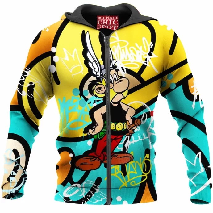 Asterix and Obelix Zip Hoodie