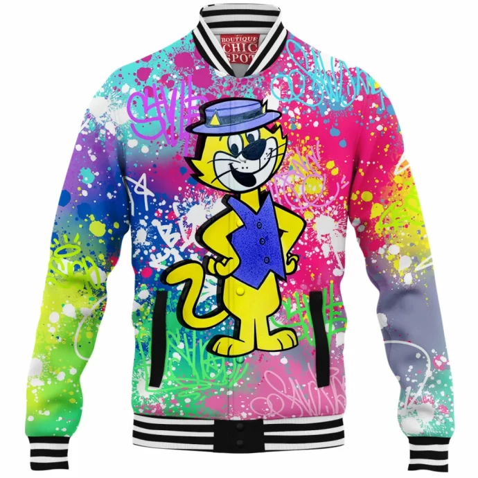 Top Cat,Meow Baseball Jacket