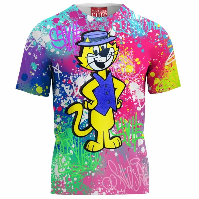 Top Cat,Meow T-Shirt