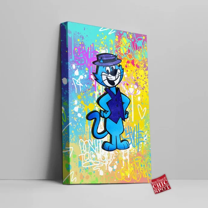 Top Cat,Meow Canvas Wall Art