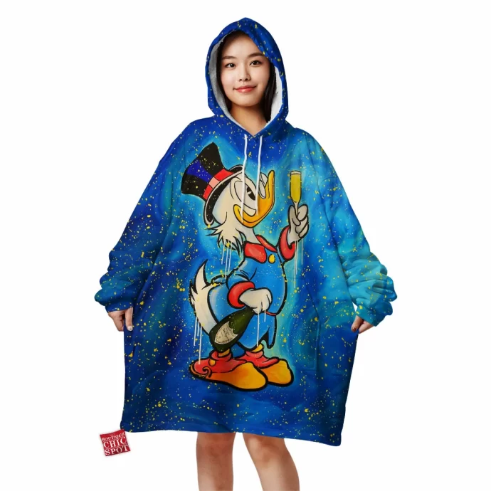 Scrooge McDuck Blanket Hoodie