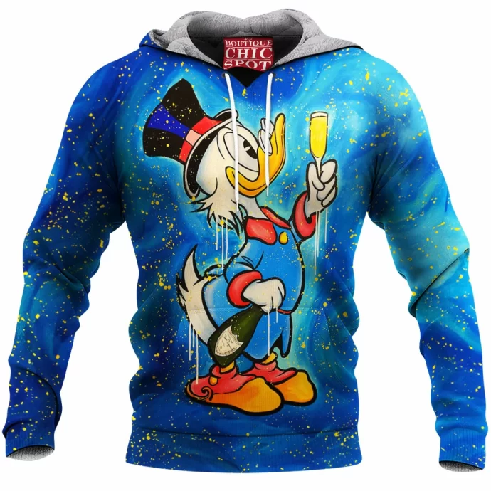 Scrooge McDuck Fleece Hoodie