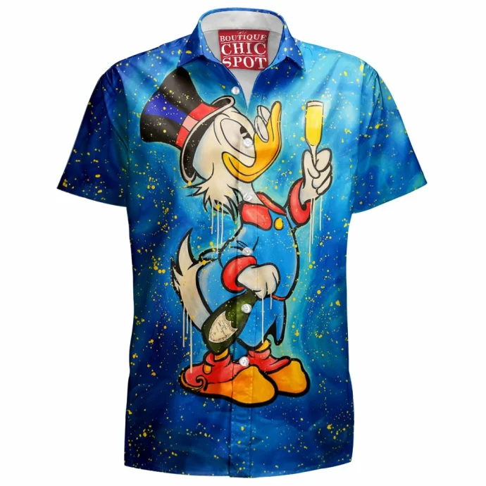 Scrooge McDuck Hawaiian Shirt