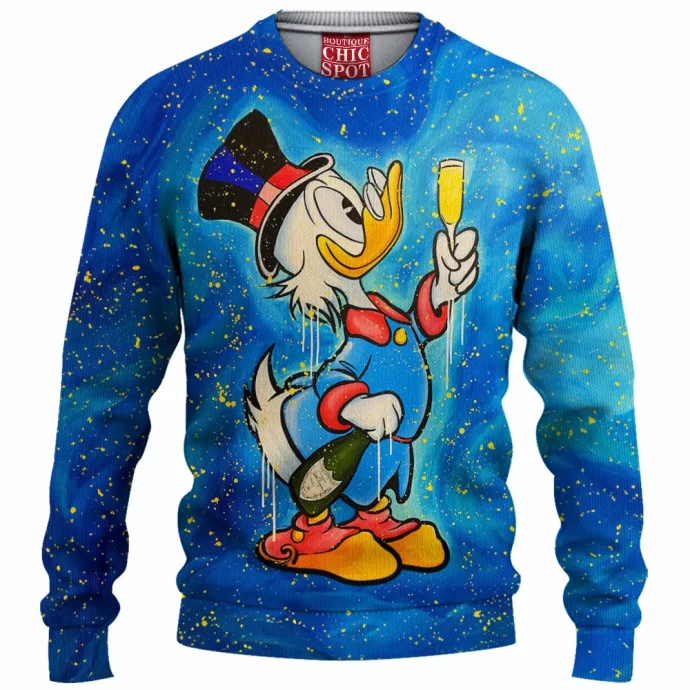 Scrooge McDuck Knitted Sweater