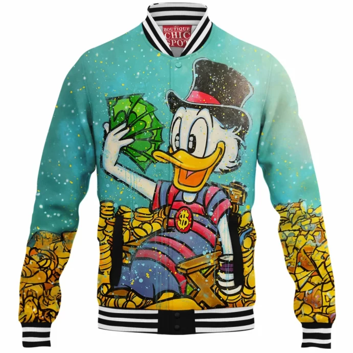 Scrooge McDuck Baseball Jacket