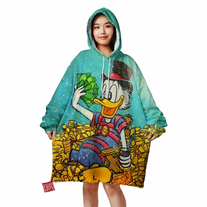 Scrooge McDuck Blanket Hoodie