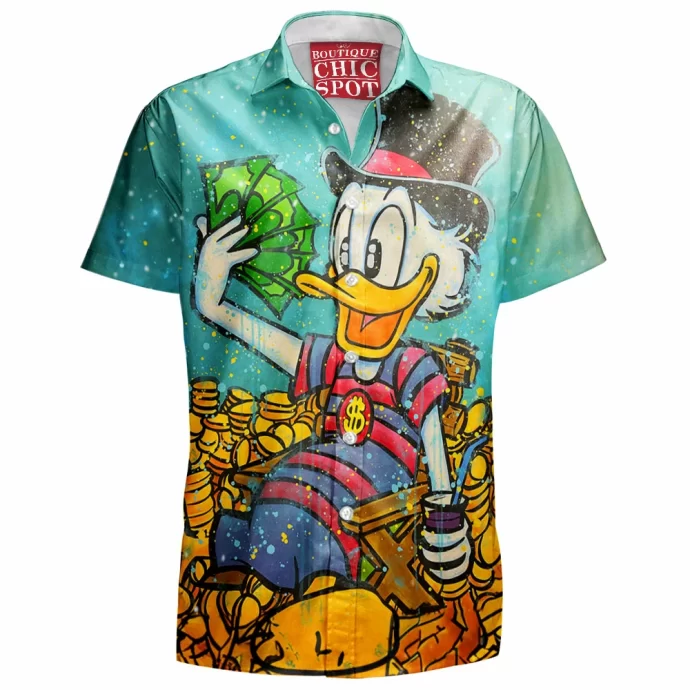 Scrooge McDuck Hawaiian Shirt