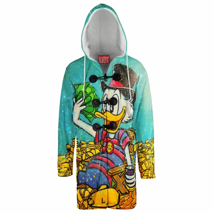 Scrooge McDuck Hooded Cloak Coat