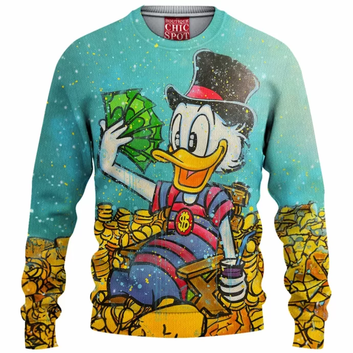 Scrooge McDuck Knitted Sweater