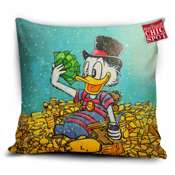 Scrooge McDuck Pillow Cover