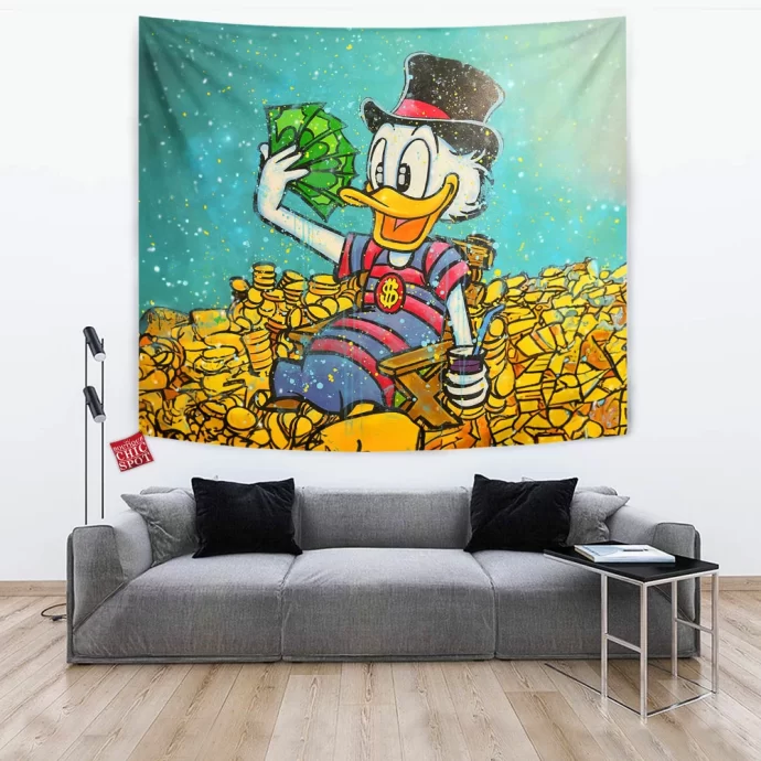 Scrooge McDuck Tapestry