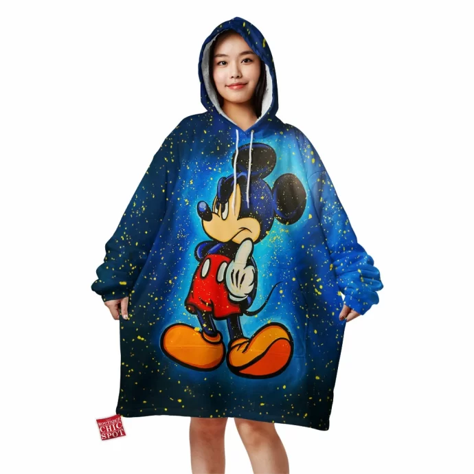 Mickey Mouse Blanket Hoodie