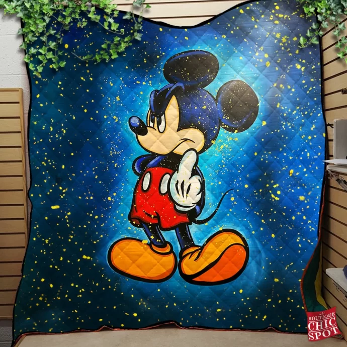 Mickey Mouse Quilt Blanket