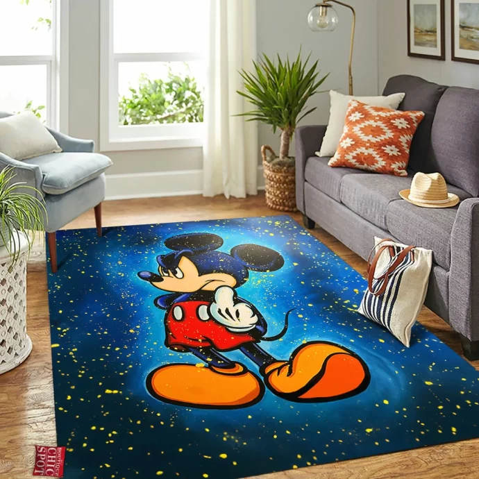 Mickey Mouse Rectangle Rug