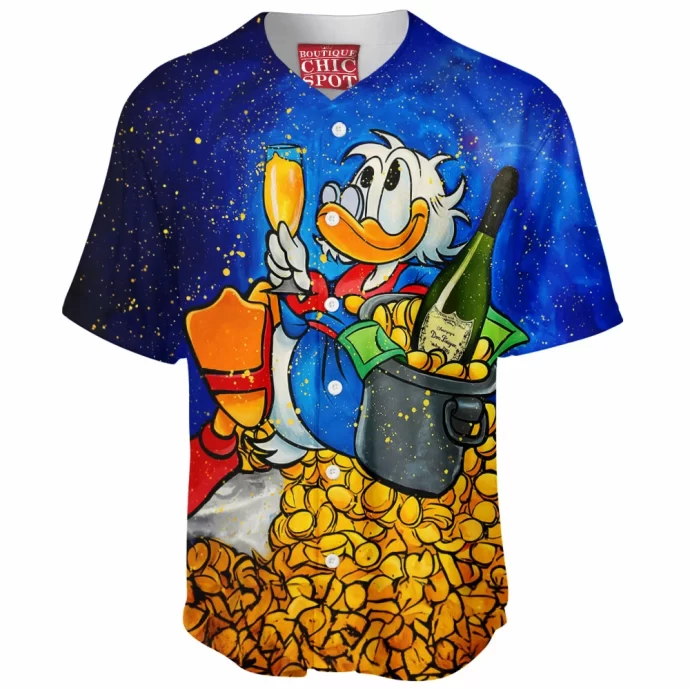 Scrooge McDuck Baseball Jersey