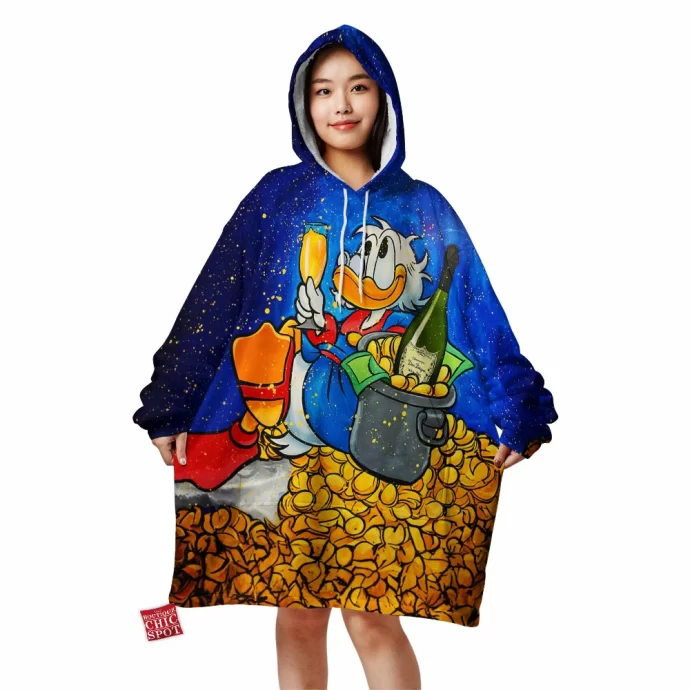 Scrooge McDuck Blanket Hoodie