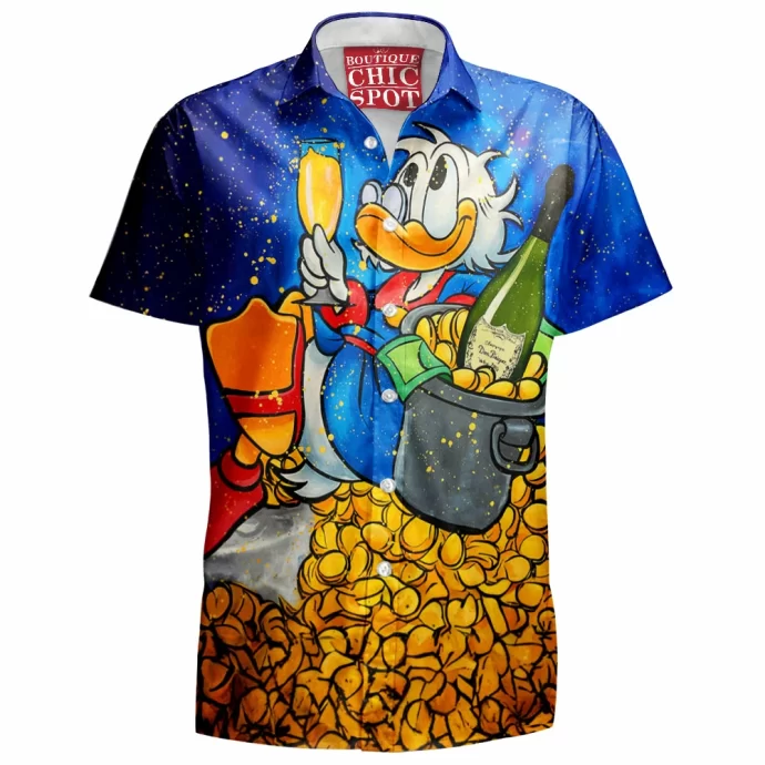 Scrooge McDuck Hawaiian Shirt