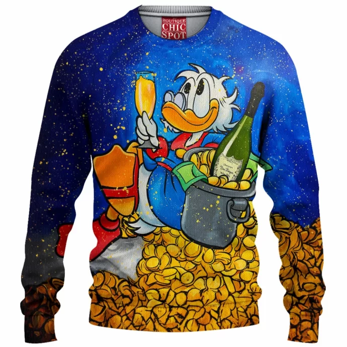 Scrooge McDuck Knitted Sweater