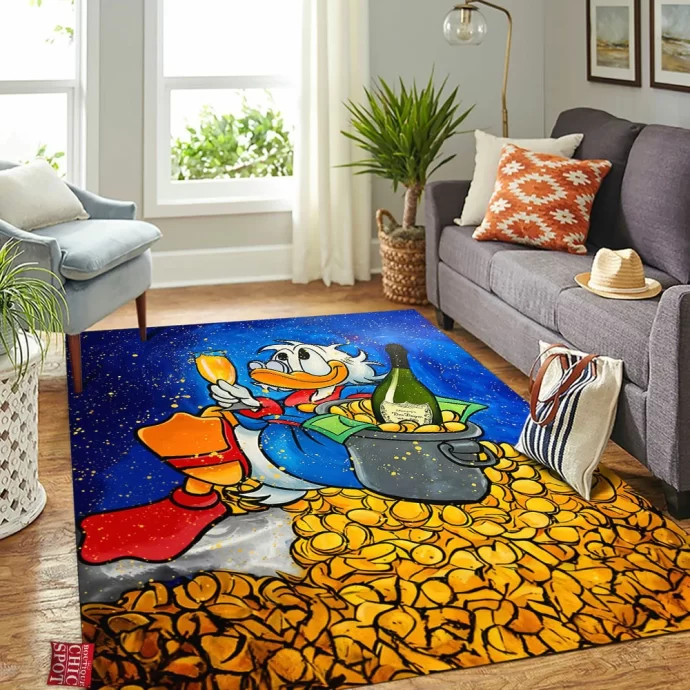 Scrooge McDuck Rectangle Rug