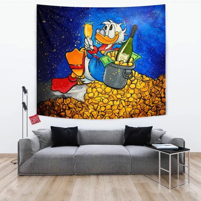 Scrooge McDuck Tapestry