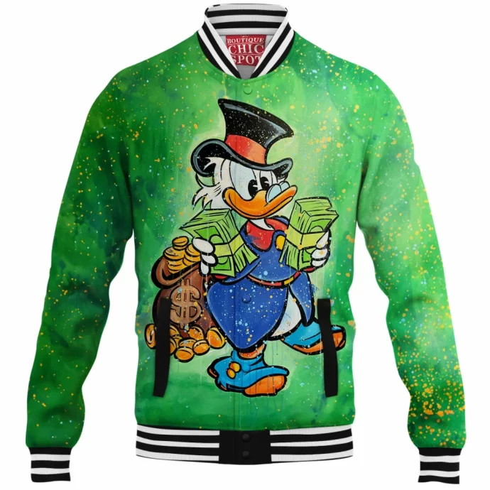 Scrooge McDuck Baseball Jacket