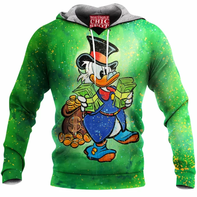 Scrooge McDuck Fleece Hoodie