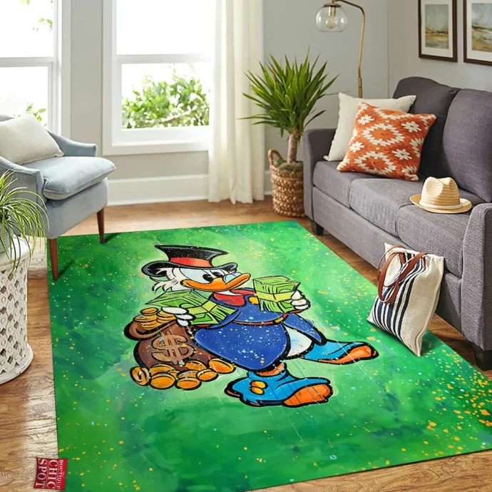 Scrooge McDuck Rectangle Rug