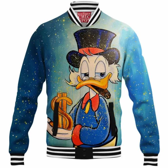 Scrooge McDuck Baseball Jacket