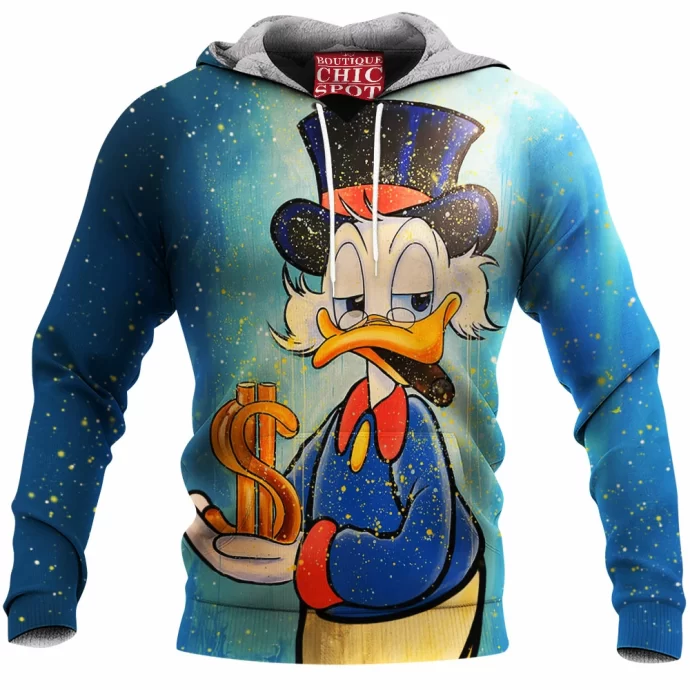 Scrooge McDuck Fleece Hoodie