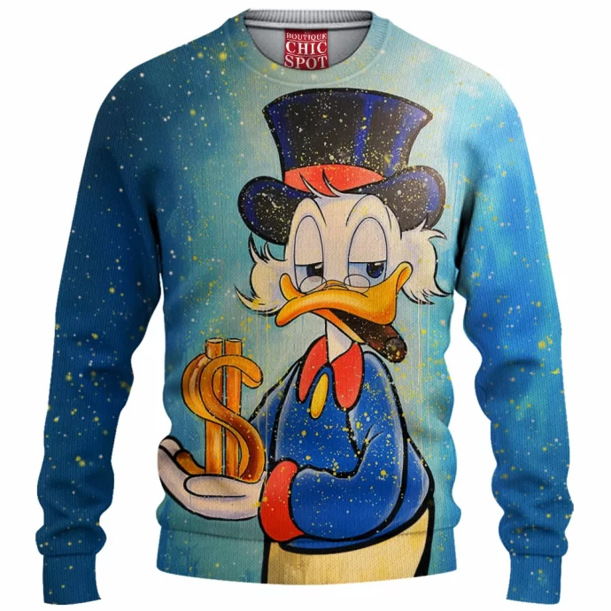 Scrooge McDuck Knitted Sweater