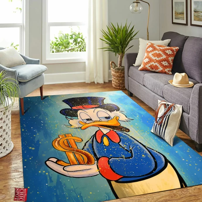 Scrooge McDuck Rectangle Rug