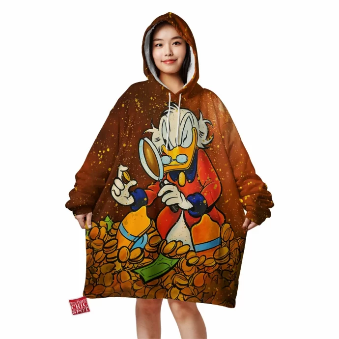 Scrooge McDuck Blanket Hoodie