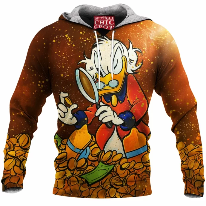 Scrooge McDuck Fleece Hoodie