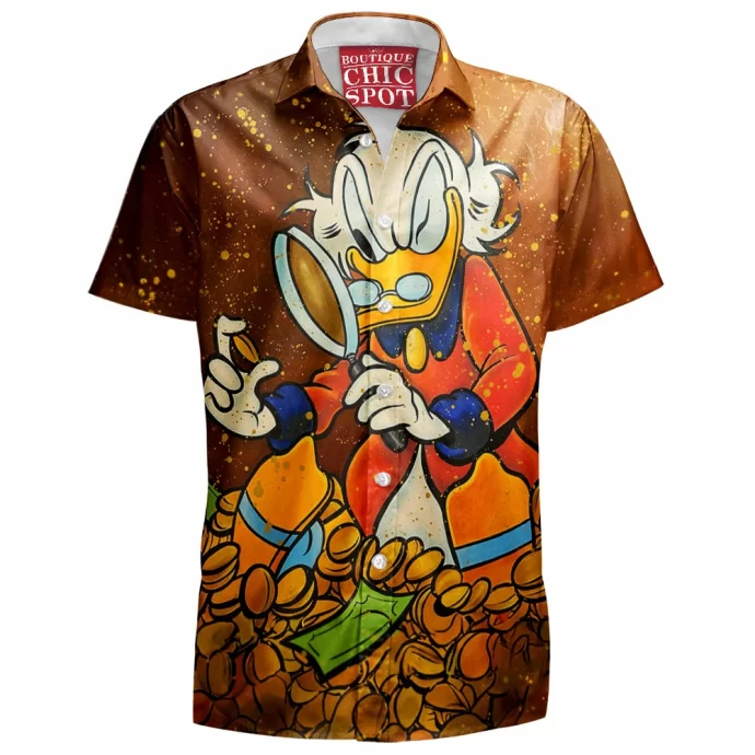 Scrooge McDuck Hawaiian Shirt