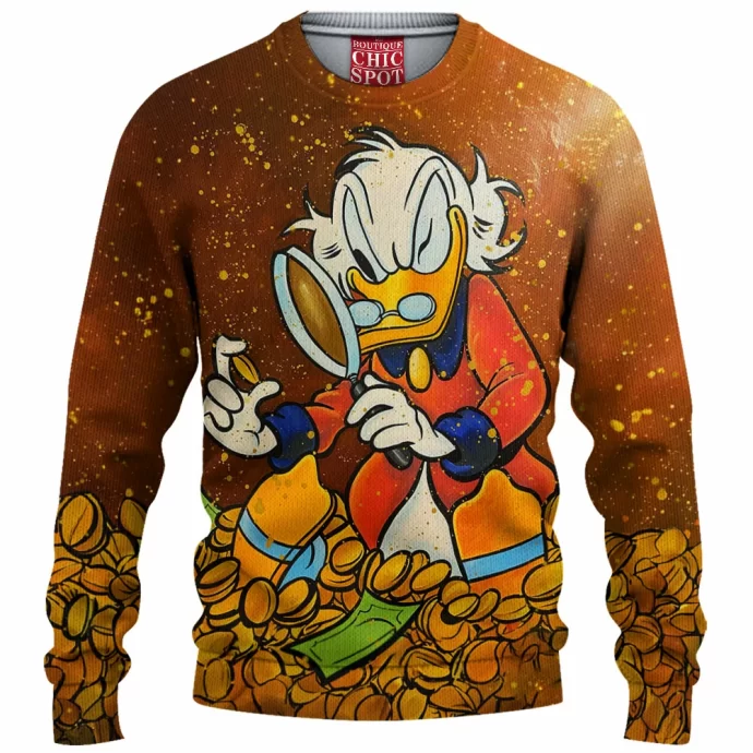 Scrooge McDuck Knitted Sweater