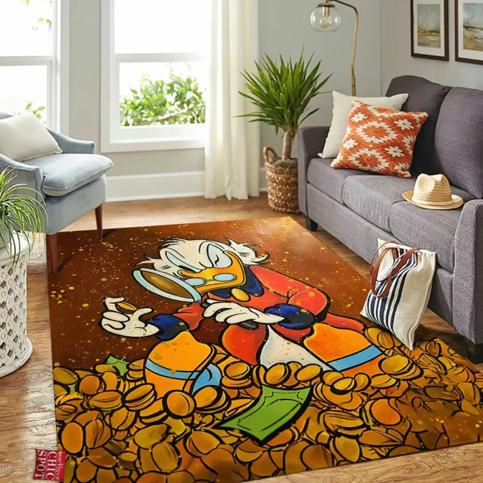 Scrooge McDuck Rectangle Rug