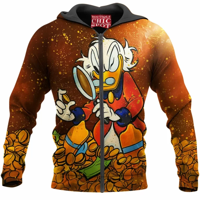 Scrooge McDuck Zip Hoodie