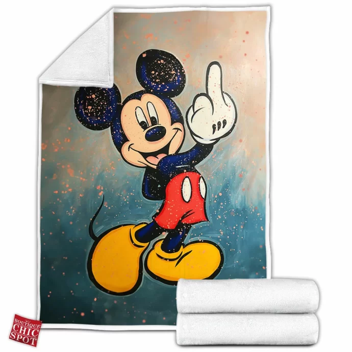 Scrooge McDuck Fleece Blanket