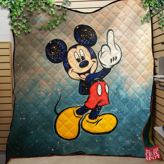 Scrooge McDuck Quilt Blanket