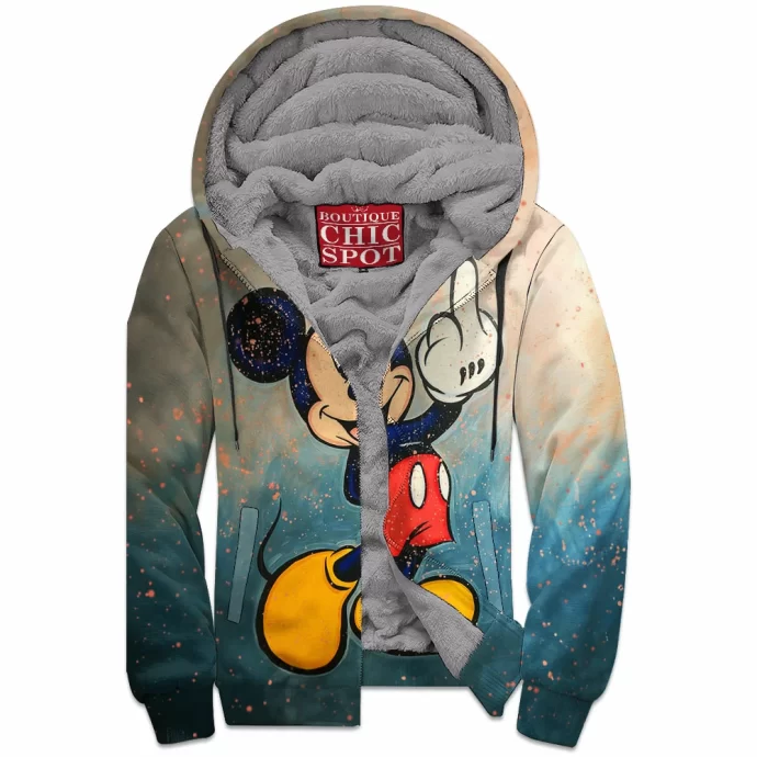 Scrooge McDuck Zip Fleece Hoodie