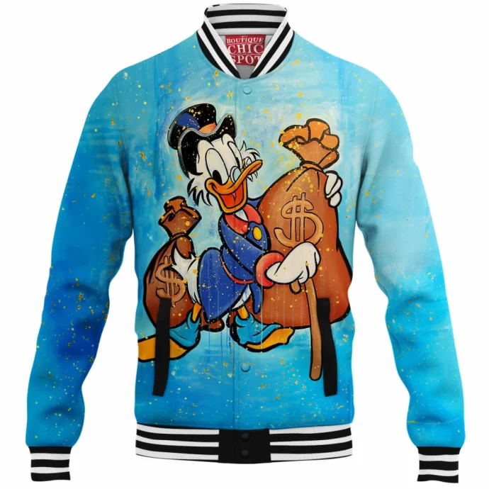 Scrooge McDuck Baseball Jacket