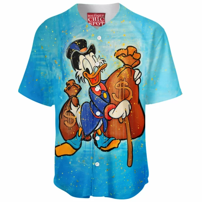 Scrooge McDuck Baseball Jersey