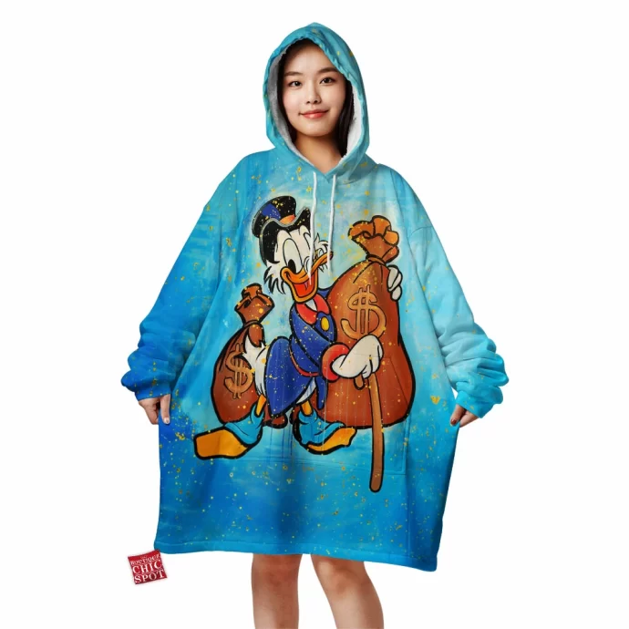 Scrooge McDuck Blanket Hoodie