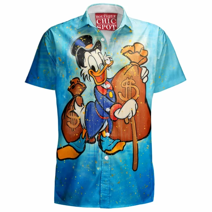 Scrooge McDuck Hawaiian Shirt