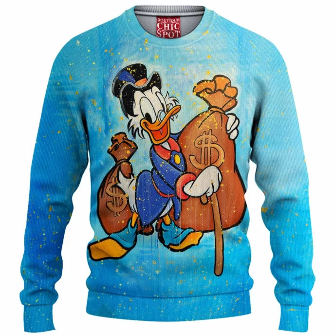 Scrooge McDuck Knitted Sweater