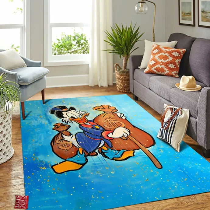 Scrooge McDuck Rectangle Rug