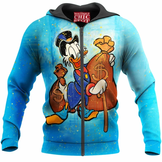 Scrooge McDuck Zip Hoodie